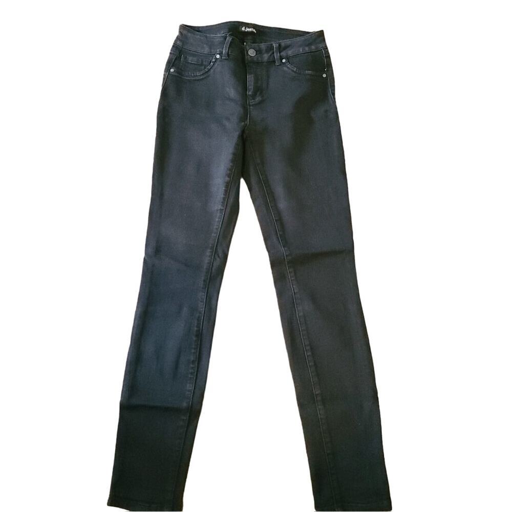 D. Jeans black denim skinny jeans Stretch